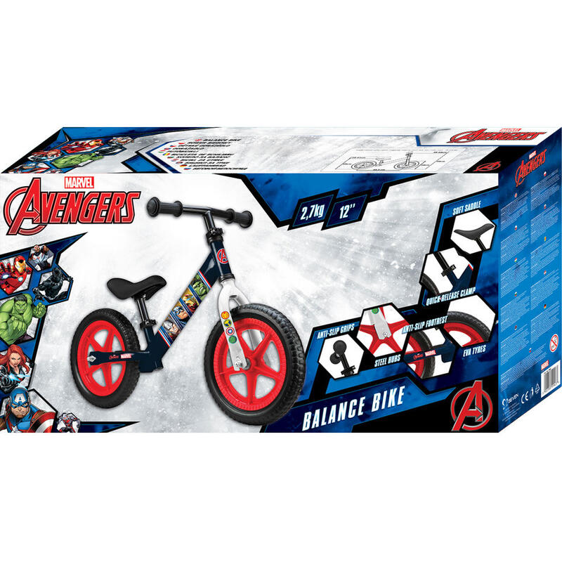 Bicicleta fara pedale 12 Avengers