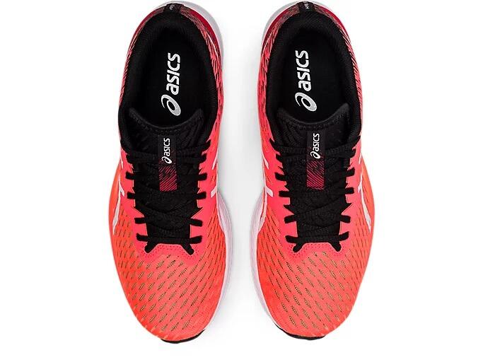 Asics Gel-Hyperspeed Womens Shoe  600 Sunrise Red/White 3/5