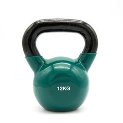 Pesa Rusa Kettlebell Hierro con Recubrimiento de Vinilo 12kg