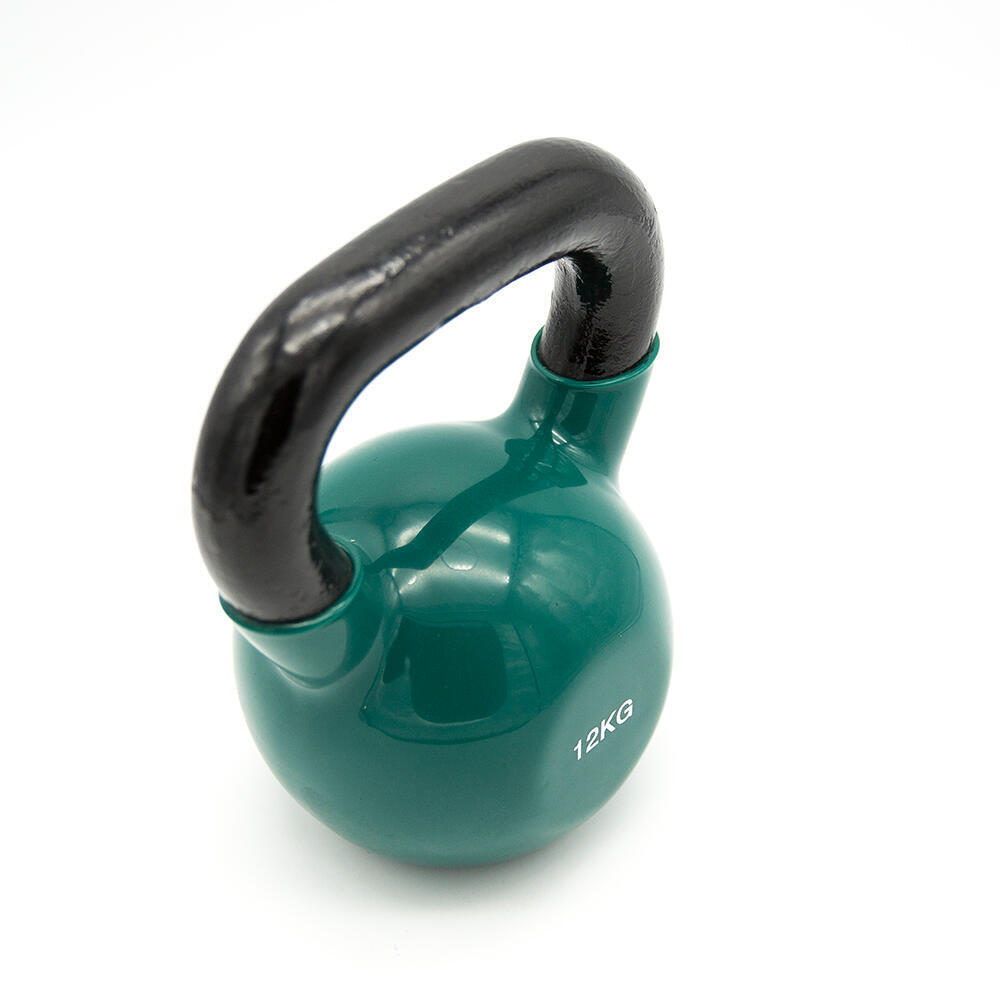 Pesa Rusa Kettlebell Hierro con Recubrimiento de Vinilo 12kg 3/3