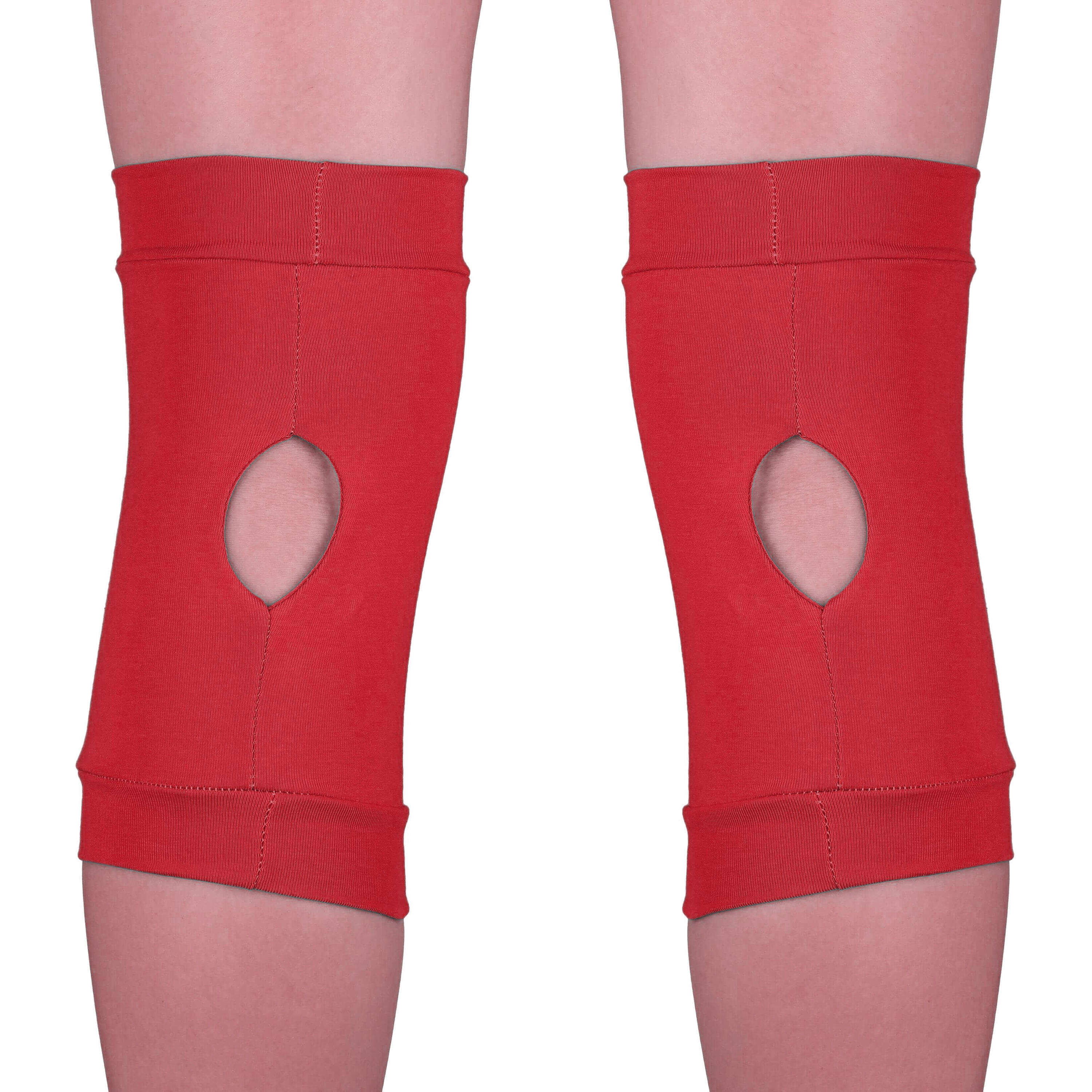 Rodilleras de Gimnasia Rítmica MARIA INDIGO Talle M Rojo 4/4
