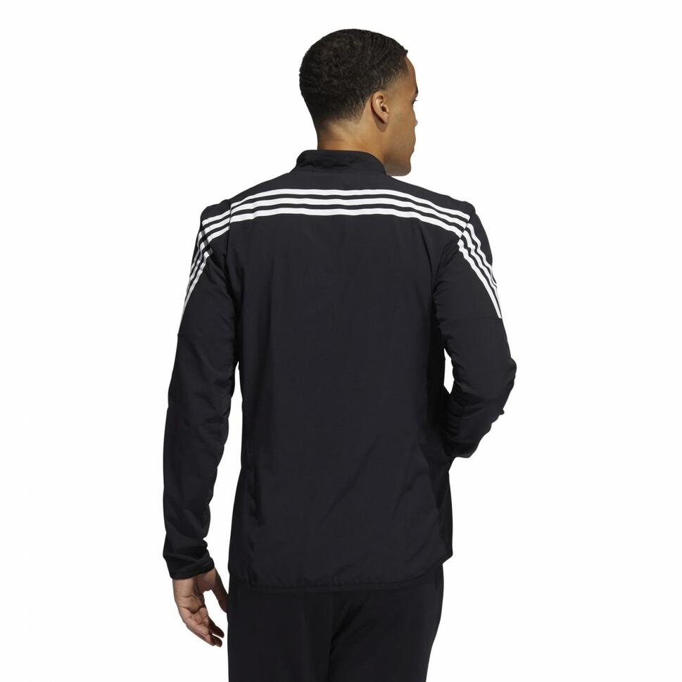 Adidas Aeroready Woven 3S Full Zip Jacket Czarny M
