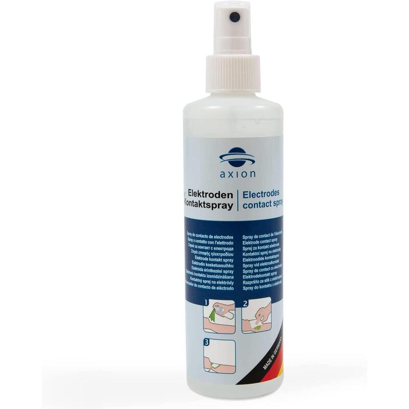 Spray de contacto para eléctrodos TENS e EMS Exclusivo Online      11,95€  Preço por quantidade 47,80€l AXION Spray de contacto para eléctrodos TENS e EMSVendido e expedido por: axion GmbH (FulfillmentByDecathlon)*    