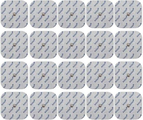 20 elettrodi 5x5 cm compatibili con Compex