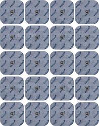 20 électrodes EMS TENS 5x5 cm - compatibles avec les appareils Sanitas et Beurer
