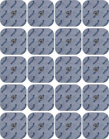 20 électrodes EMS TENS 5x5 cm - compatibles avec les appareils Sanitas et Beurer