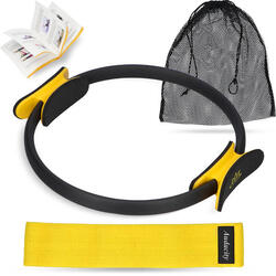 Vitalic Anneau de Pilates avec bande de résistance