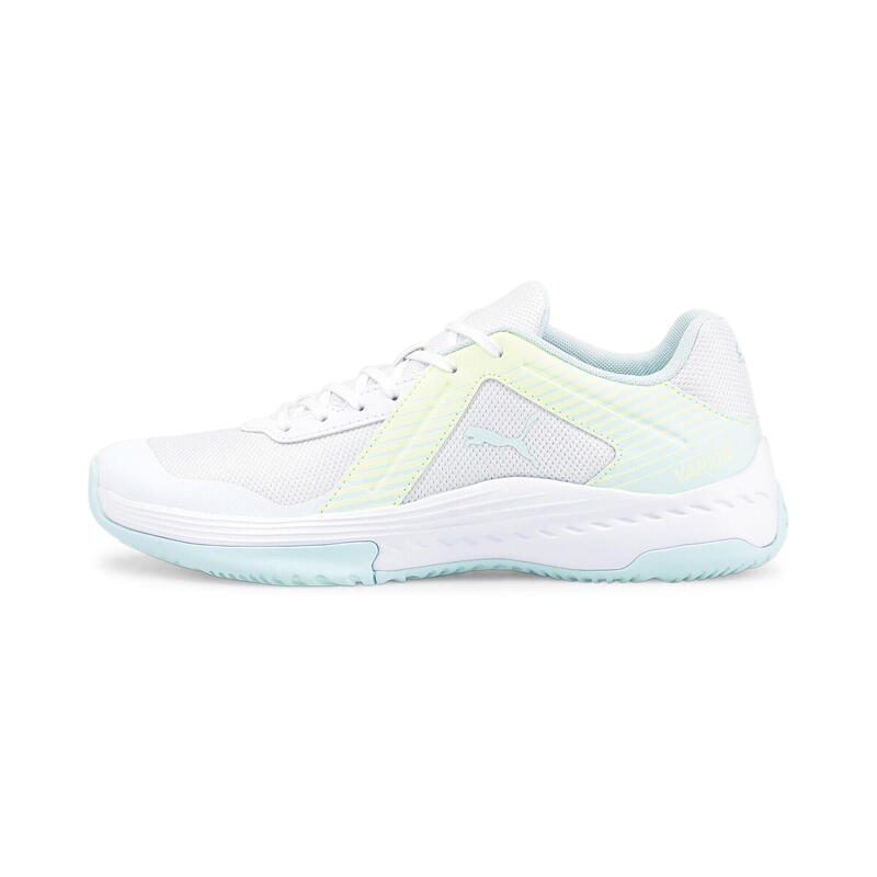 Chaussures de sport en salle Varion PUMA White Nitro Blue Fizzy Light Yellow