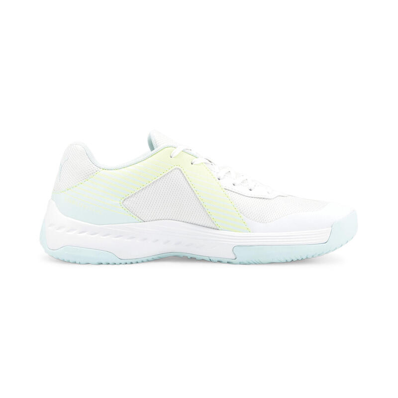 Varion indoor sportschoenen PUMA White Nitro Blue Fizzy Light Yellow