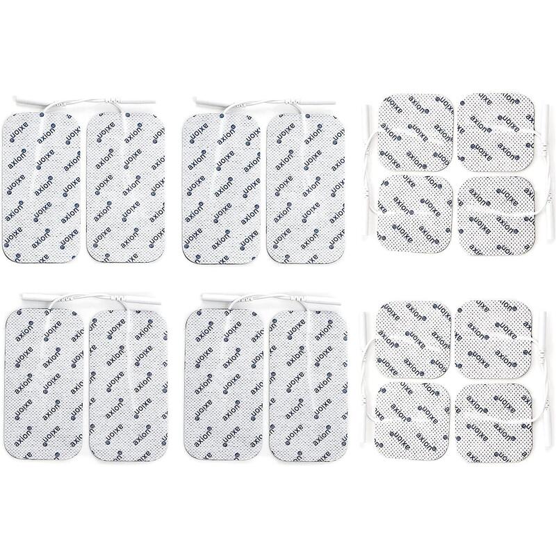 GENERICO Pack 40 Electrodos Parches Para Electroestimulador Tens Ems 5x5cm