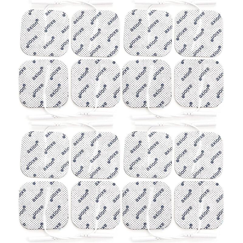 16 TENS-EMS Elektrode Pads 5x5 cm | Herbruikbaar | Voor TENS & EMS apparaten