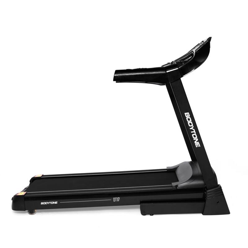 Tapis de course avec apps Bluetooth et écran LCD DT17+ vitesse jusqu'à 18 Km/h