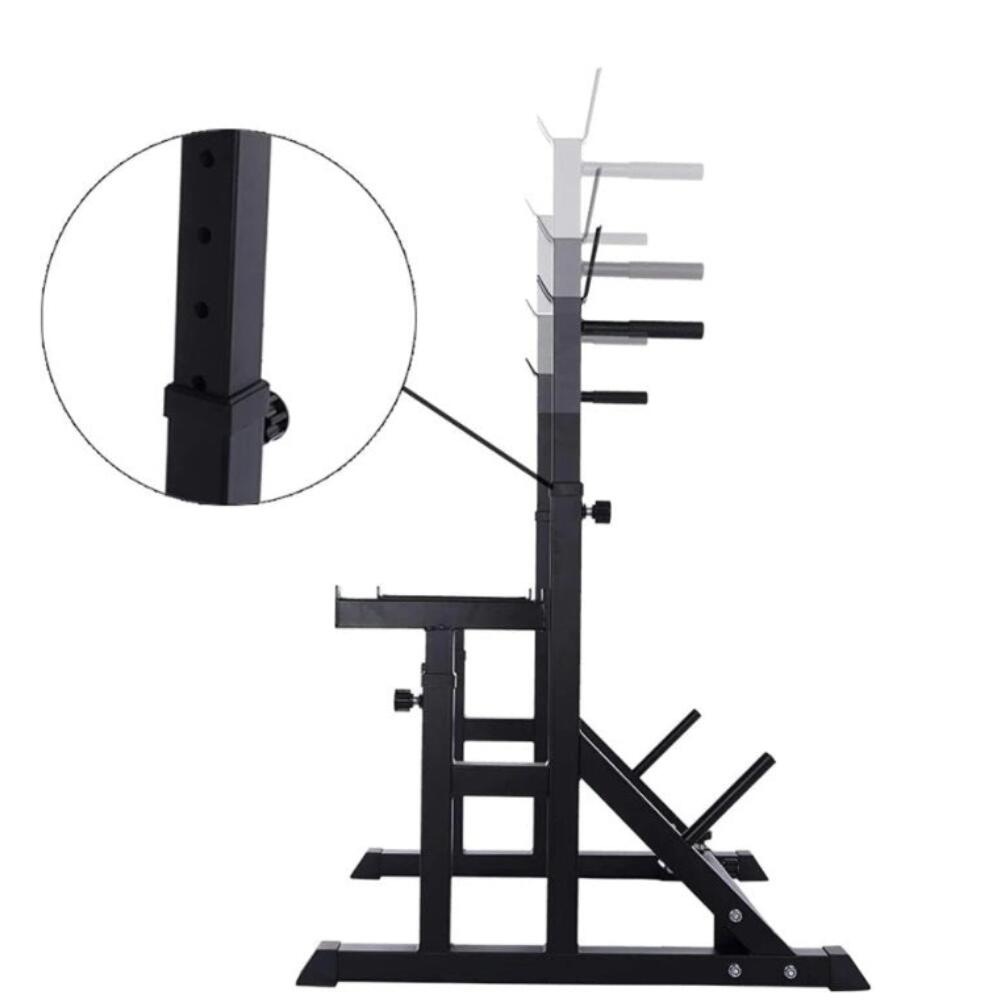 Support Multifonction Développé Couché Noir Fitness Tech 3/6