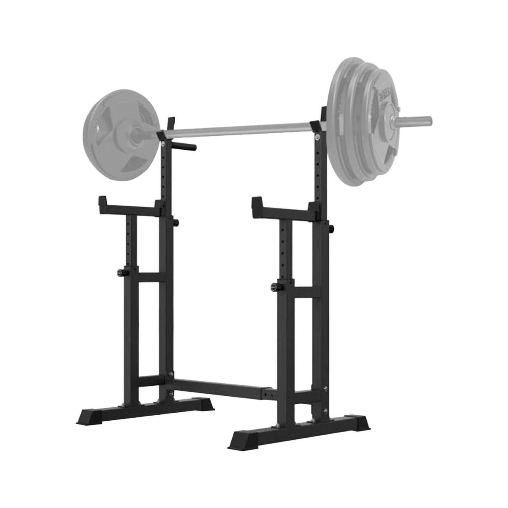 Support Multifonction Développé Couché Noir Fitness Tech 5/6