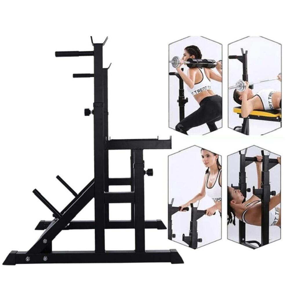 Support Multifonction Développé Couché Noir Fitness Tech 2/6