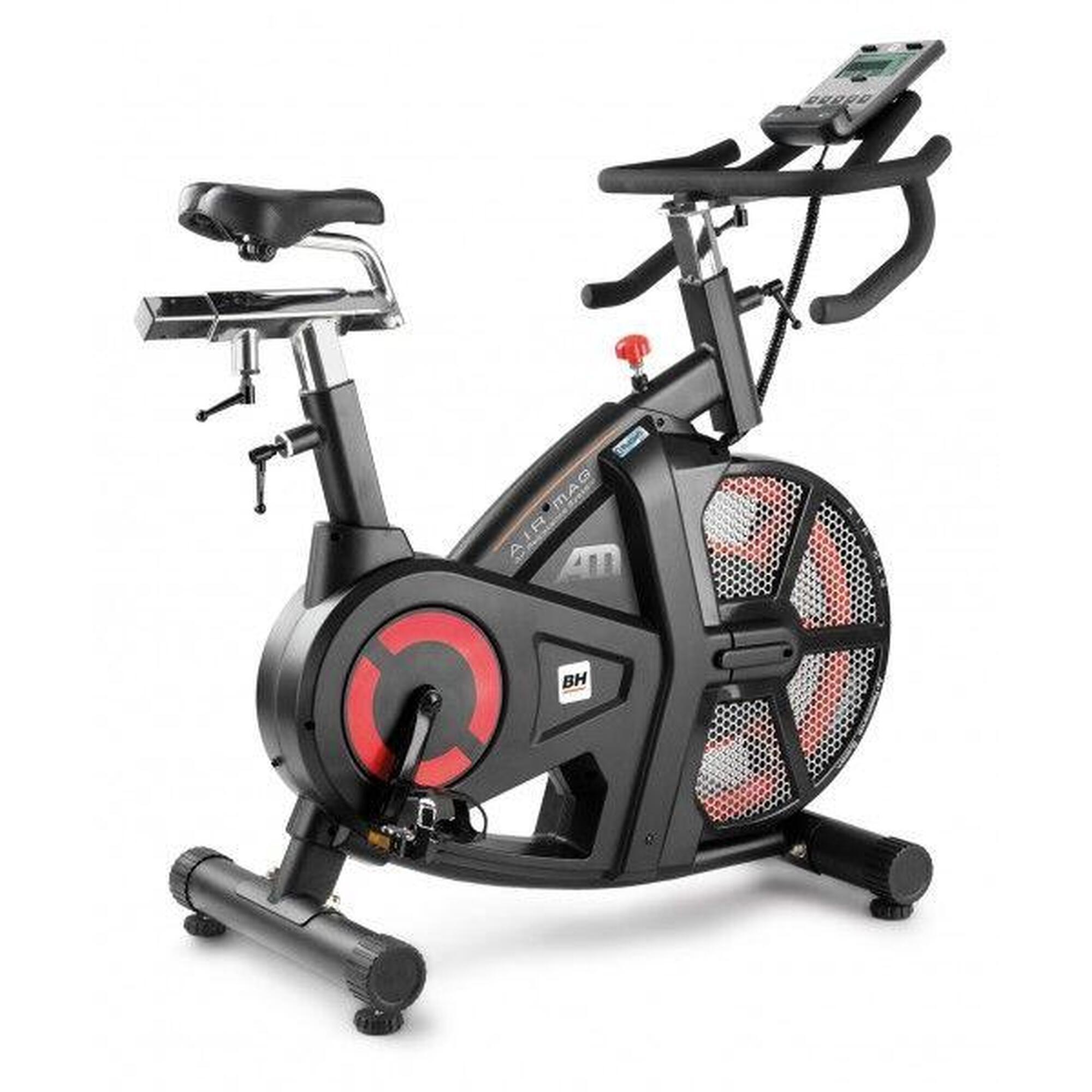 BH FITNESS Indoor cycle I.AIR MAG HIIT H9122I Kinomap Verbonden Semi-Professioneel Gebruik