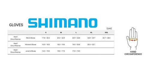 Gants de cyclisme Shimano "Airway" BLANC 4/4