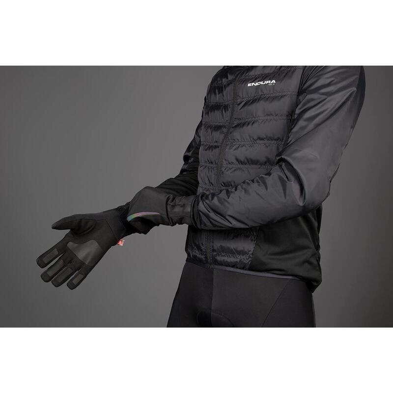 Guantes Ciclismo impermeables Endura Pro SL "PrimaLoft®" NEGRO