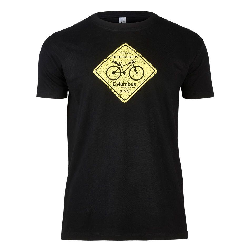 Columbus Outdoor - T-shirt Unisexe À Manches Courtes Bikepackers Noir M - T-shirt Manches Courtes - Noir - 40 M - Decathlon