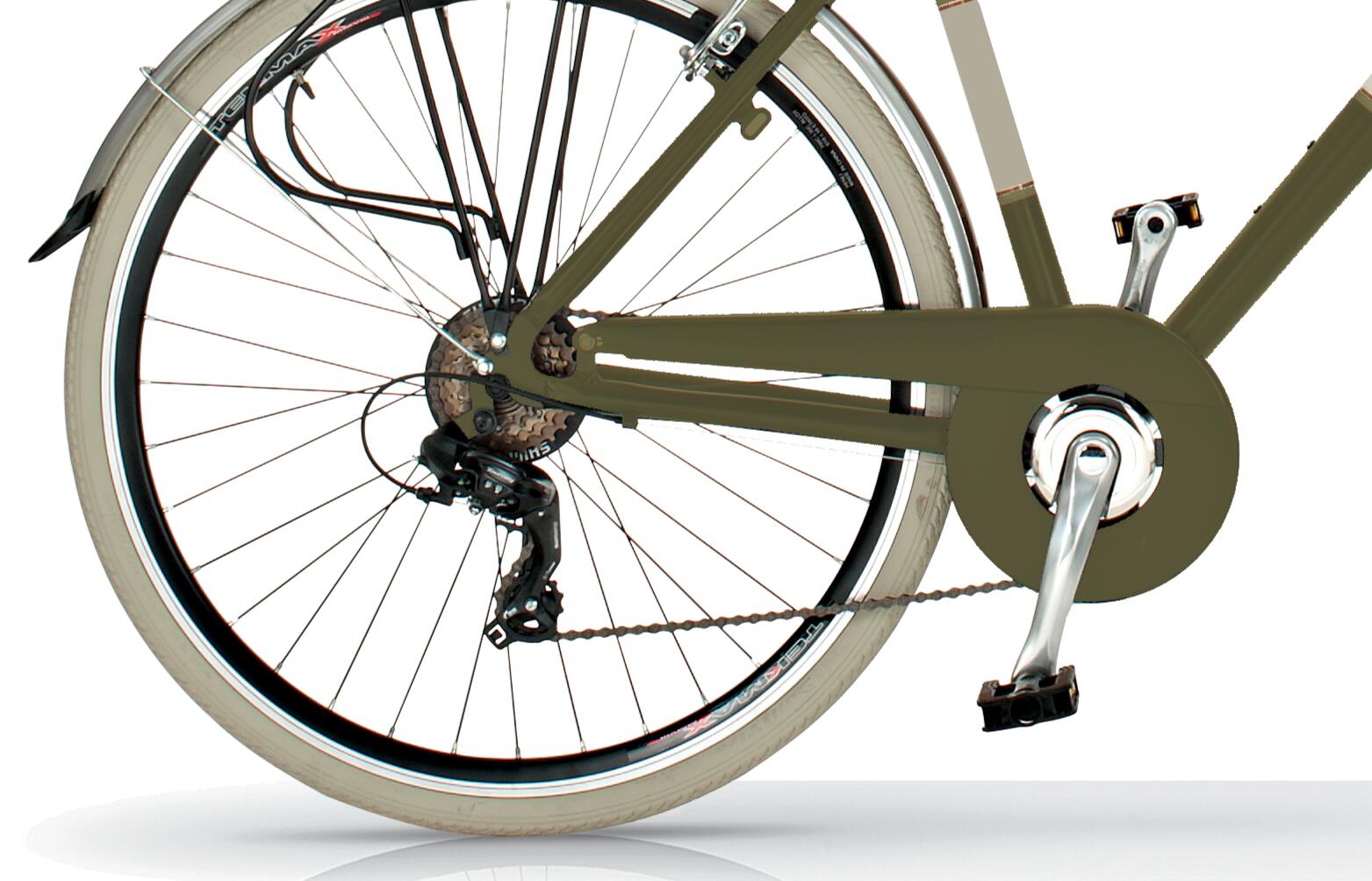 Bicicleta Urbana Airbici Elegance Man 28" 6 velocidades (54). 4/5