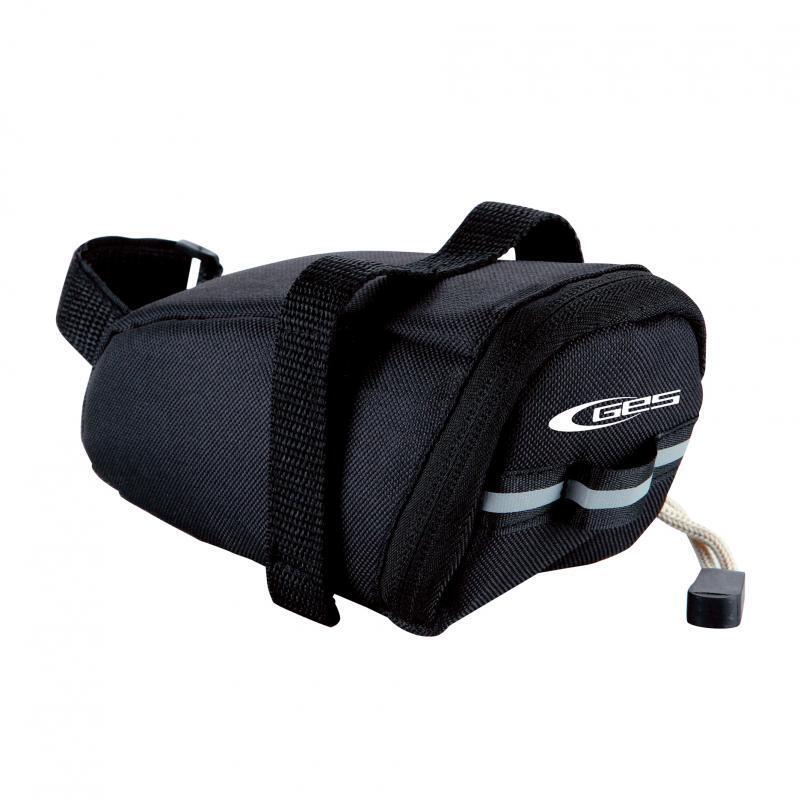 Ges - Eco Fixing Bicycle Bag - Sacoche Selle Vélo - Noir - Decathlon