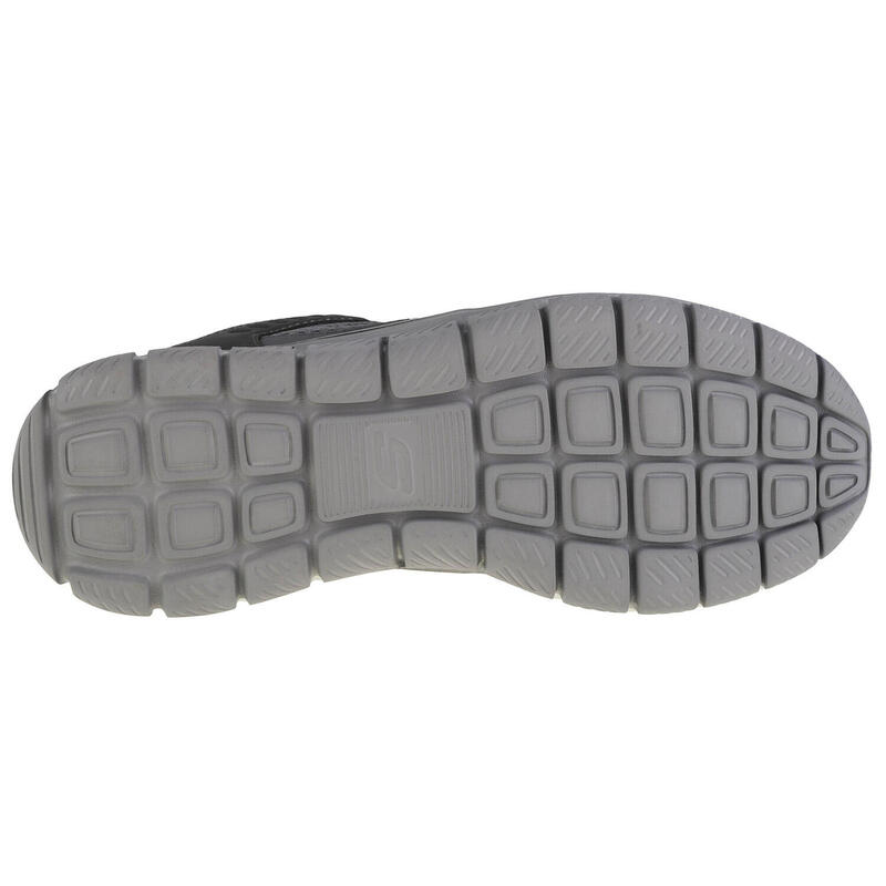 Zapatillas Skechers Track-Syntac Gris/Verde para hombre.