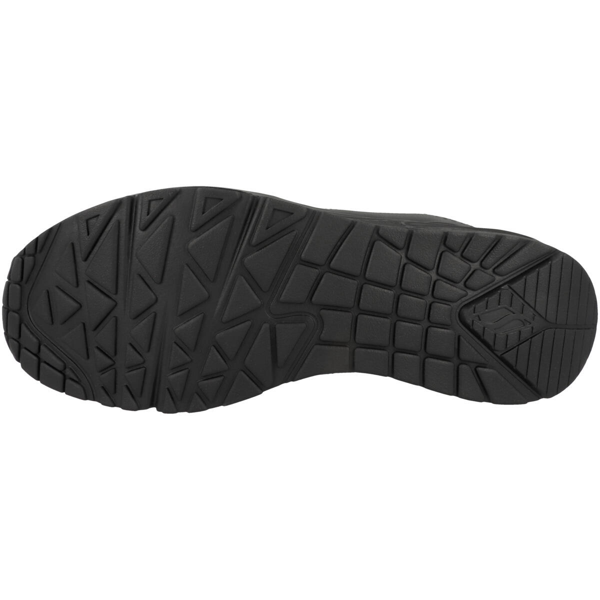 Chaussures Hommes Skechers Uno Fastime noir 5/5