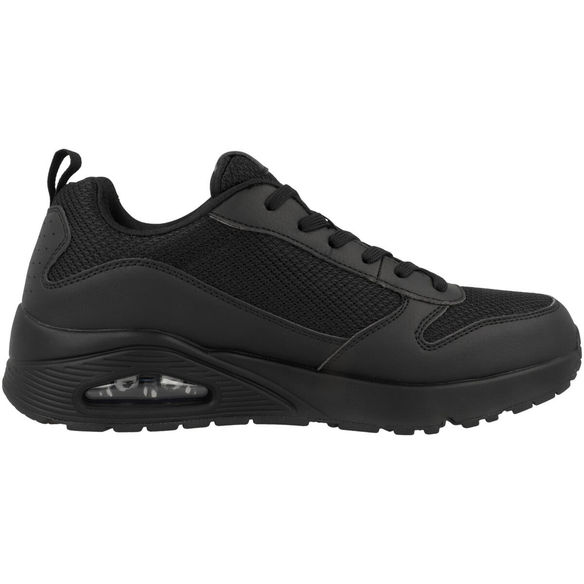 Chaussures Hommes Skechers Uno Fastime noir 3/5