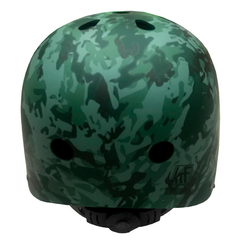 Casco Patinaje Roller Patinete Y Skate Adulto Camuflaje Krf