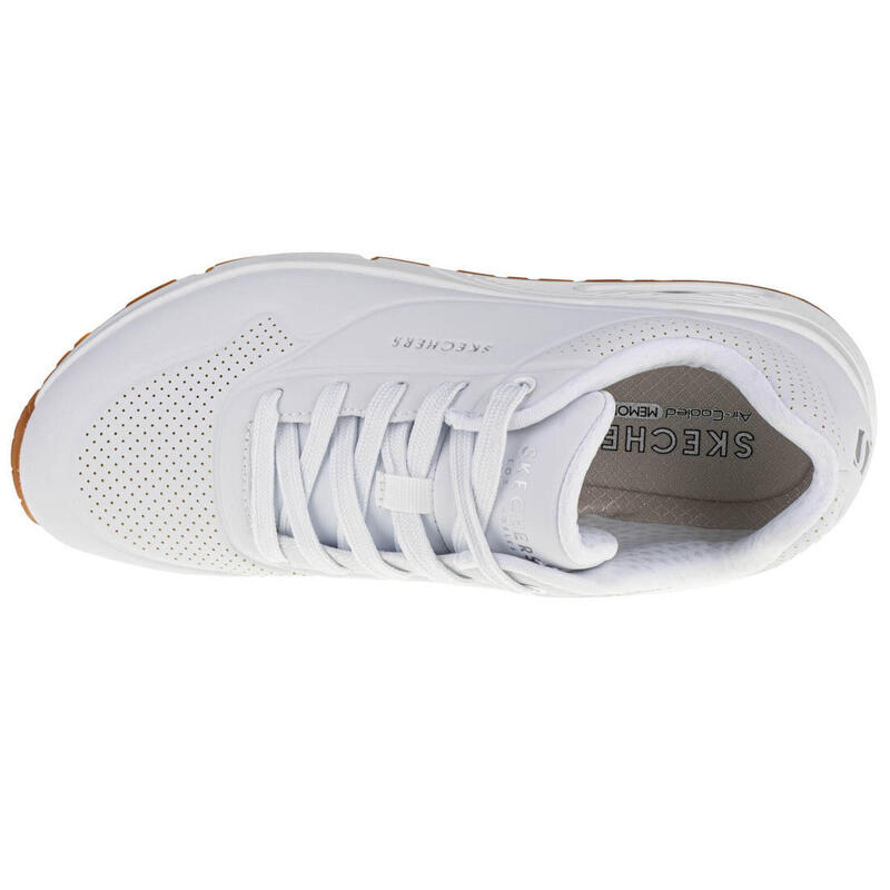 Pantofi sport femei Skechers Uno-stand On Air, Alb