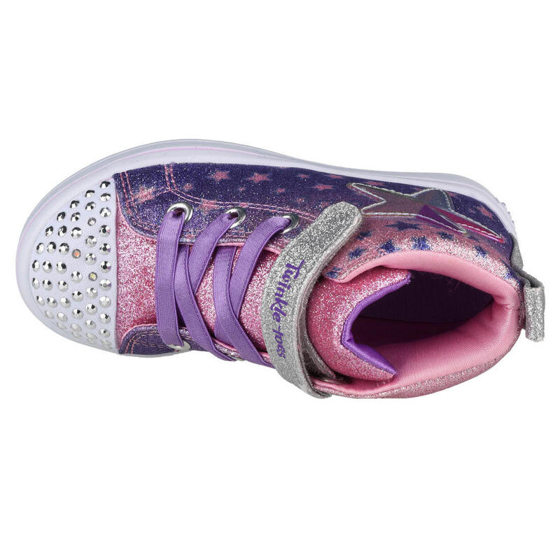 Gyerek gyalogló cipő, Skechers Twi-Lites Lil Starry Gem