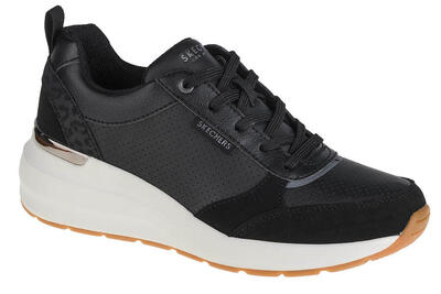 Sneakers skechers model billion subtle spots kleur zwart