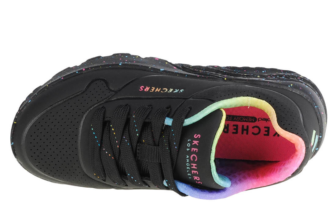 Chaussures de sport pour filles Skechers Uno Lite Rainbow Speckle 3/5