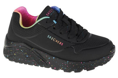 Zapatillas niña Skechers Uno Lite Negro