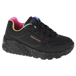 Zapatillas niña Skechers Uno Lite Negro