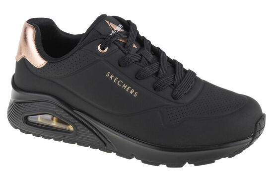 Baskets Femme UNO - GOLDEN AIR Noir SKECHERS