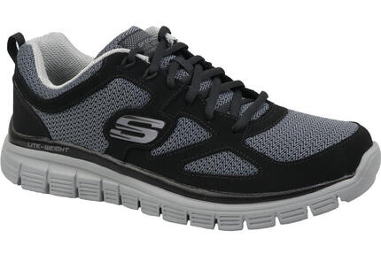 Zapatillas Skechers Burns- Agoura, Negro, Hombre