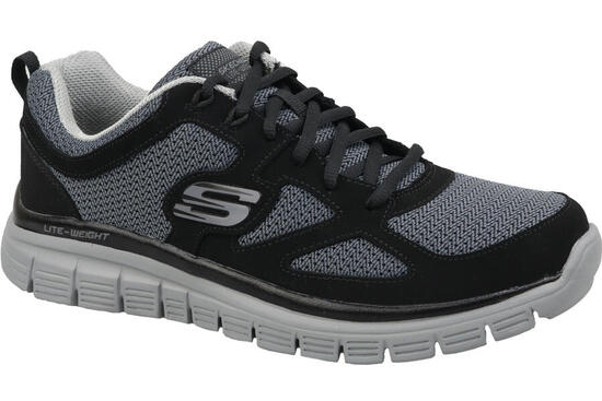 Zapatillas Skechers Burns- Agoura, Negro, Hombre