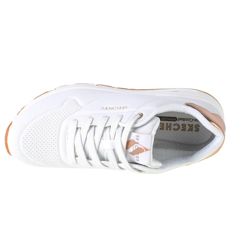 Pantofi universali 177094wht pentru întregul an albi damă