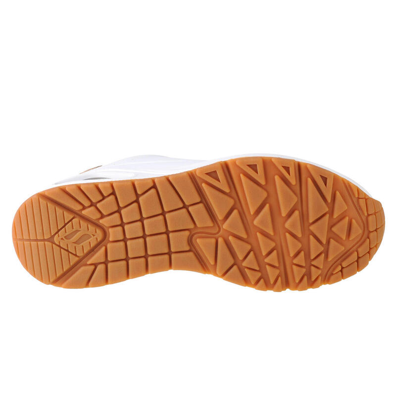Calçado de desporto para mulher Sapatilhas, Skechers Uno-Golden Air
