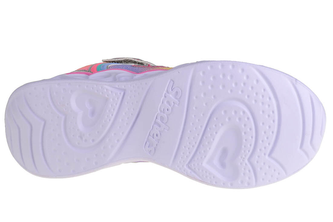 Sneakers pour filles Skechers Heart Lights-Rainbow Lux 4/5