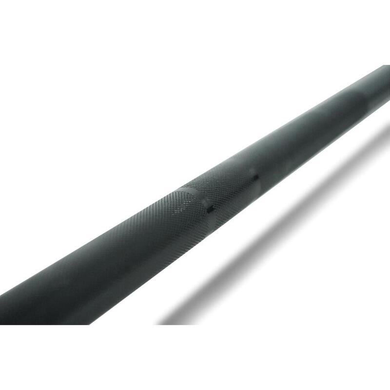 Barbell olympique - Haltère - 20kg - 220cm de longueur - Noir - Ø 28,5mm
