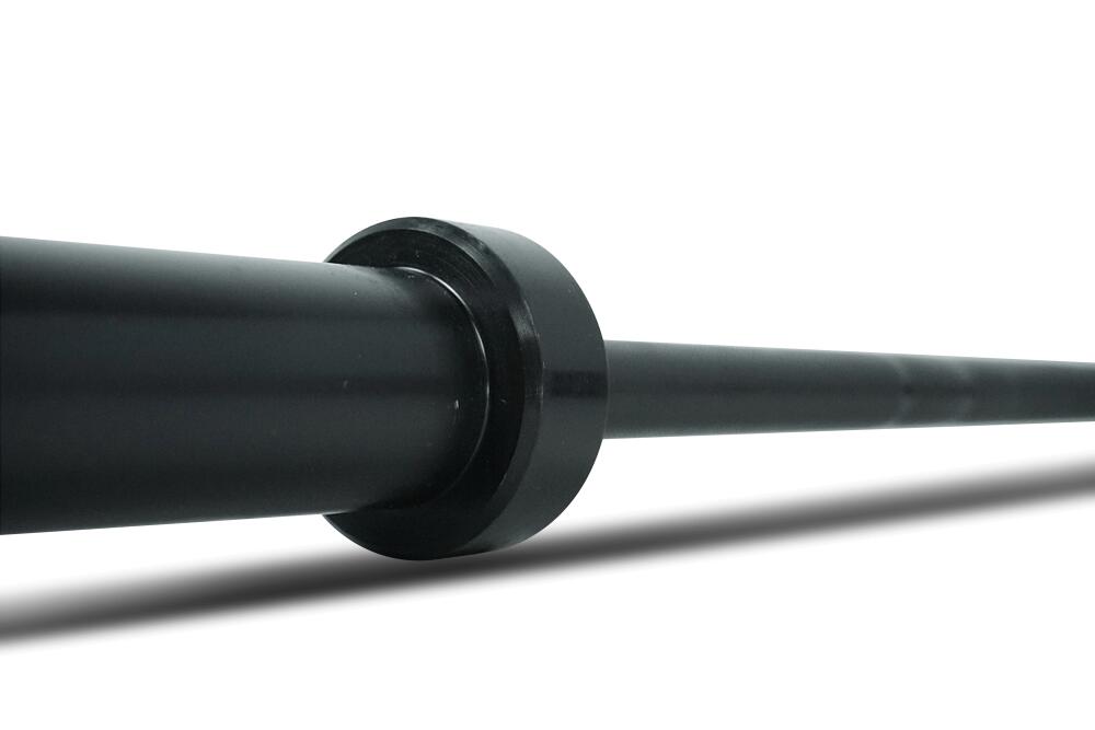 Barbell olympique - Haltère - 20kg - 220cm de longueur - Noir - Ø 28,5mm 4/7