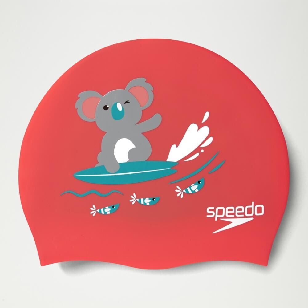 SPEEDO Junior Printed Silicone Cap