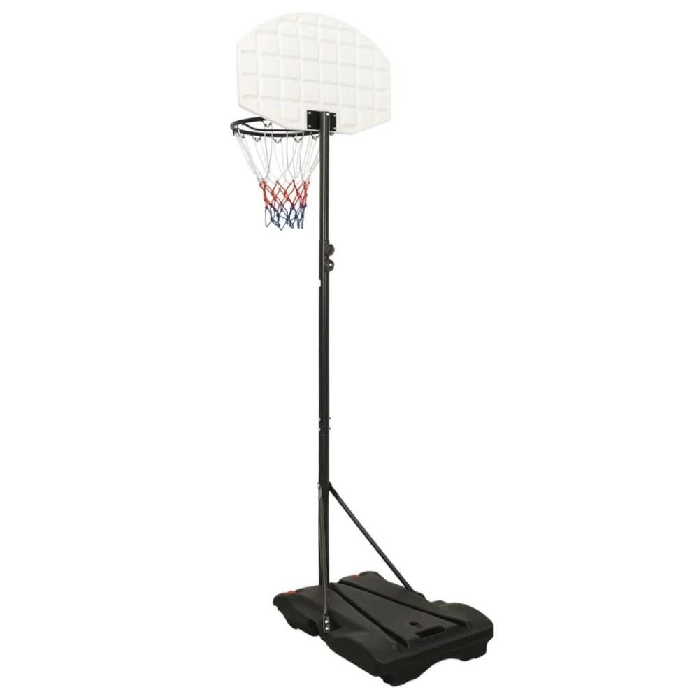 Canasta de baloncesto polietileno blanco 216-250 cm 3/6