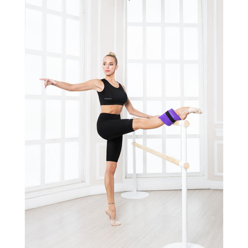 Barra de Ballet Compacta Portátil ALLIANGE SPEKTR 75*60*110 cm Blanco