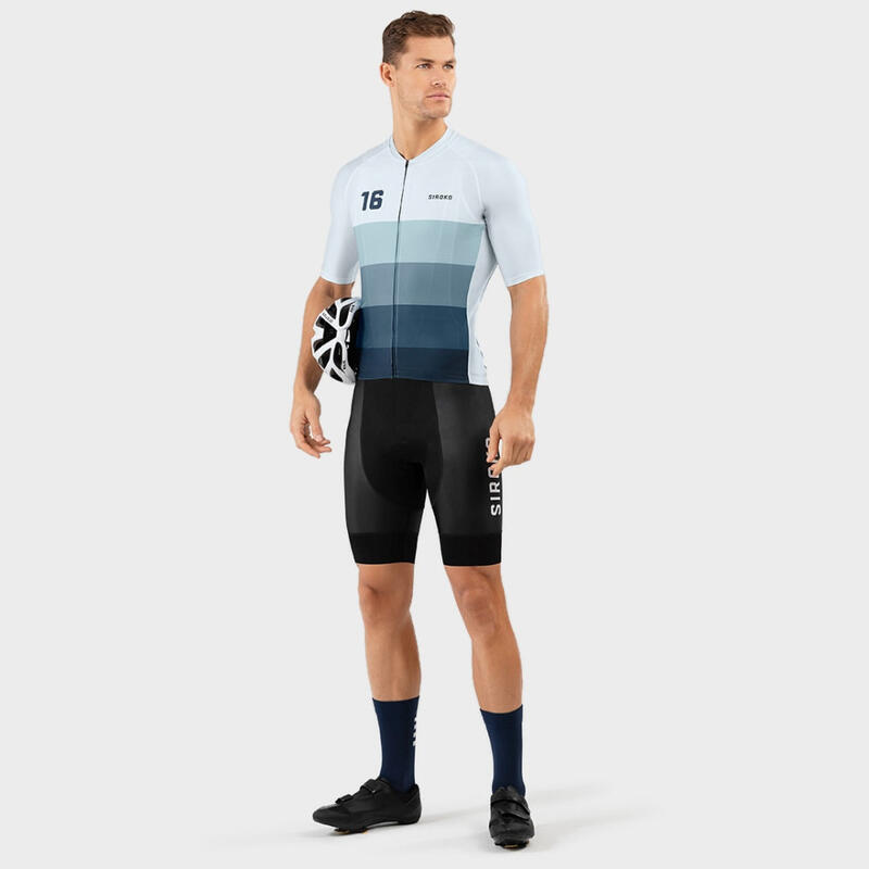 Camisola de ciclismo manga curta homem M2 Hardknott Pass SIROKO Azul-marinho