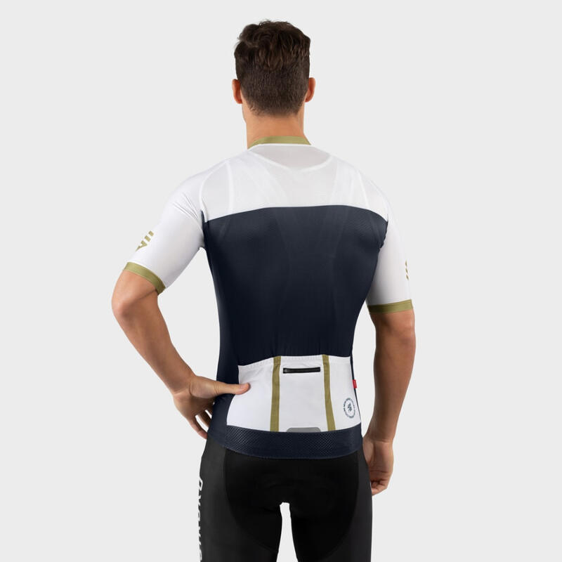 Camisola de ciclismo manga curta homem M2 Superclass SIROKO Azul-marinho