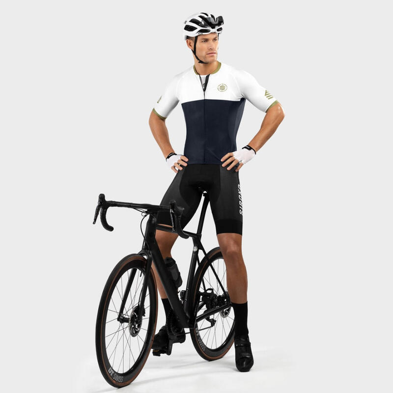 Camisola de ciclismo manga curta homem M2 Superclass SIROKO Azul-marinho