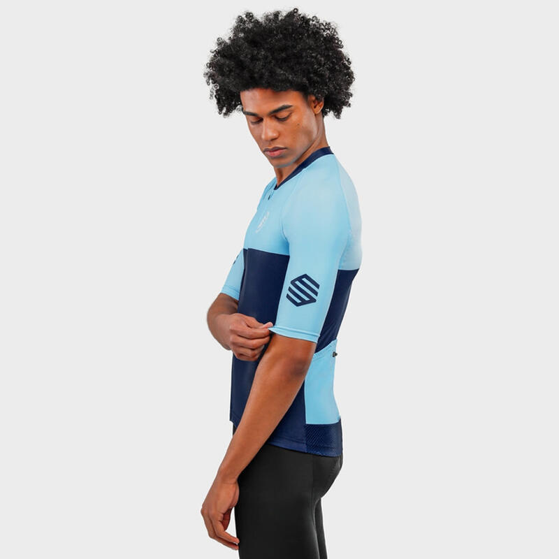 Camisola de ciclismo manga curta homem M2 Teide SIROKO Azul-marinho